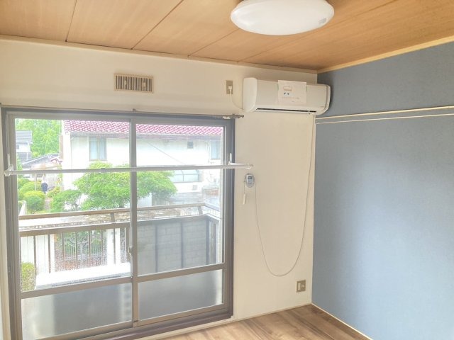 照明器具・エアコン付きで快適に過ごせます☆